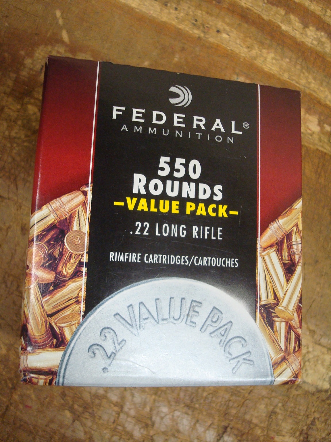 Federal - .22lr 36 gr Copper Plated Hollow Point - 550 Rounds